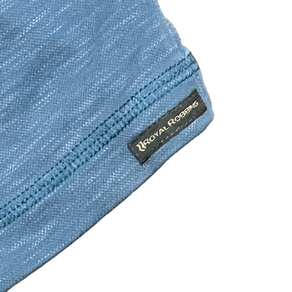 Royal Robbin’s button up short sleeve shirt‎ Men’s Medium Blue - Picture 3 of 6